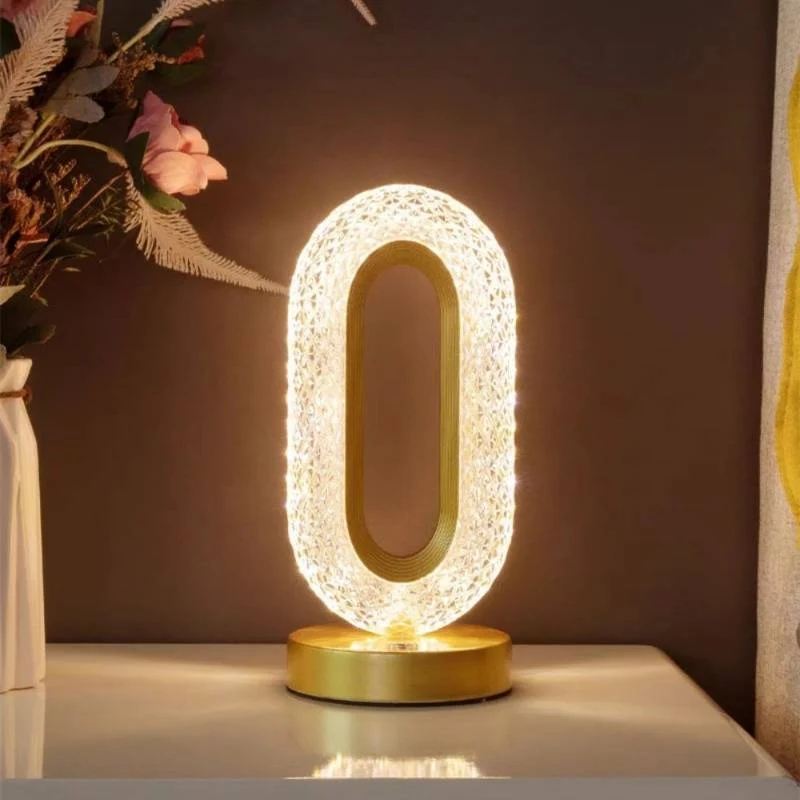 Lampe de table cristal royal