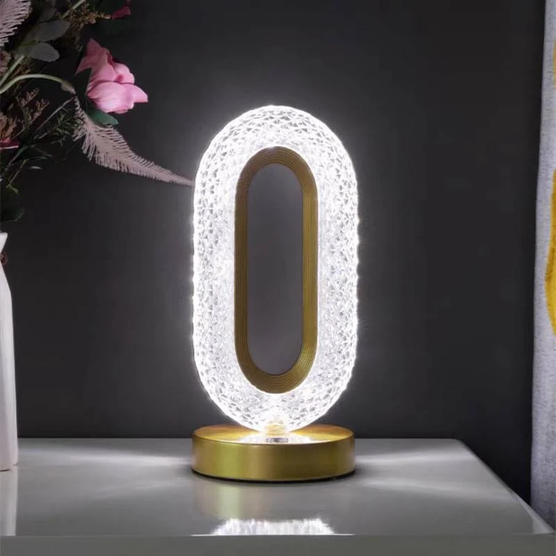 Lampe de table cristal royal