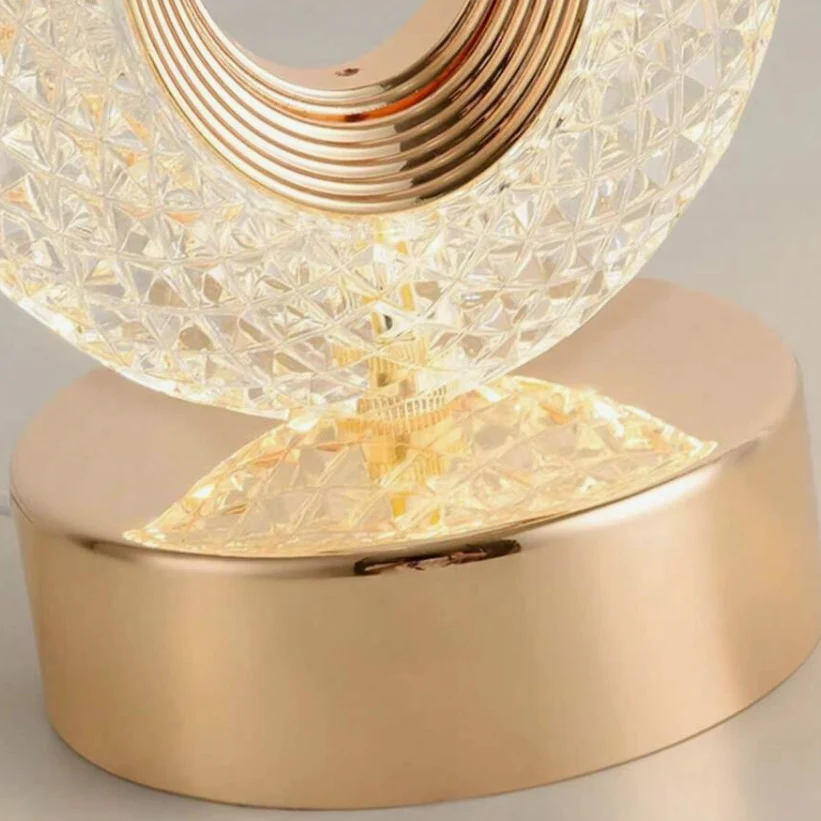 Lampe de table cristal royal