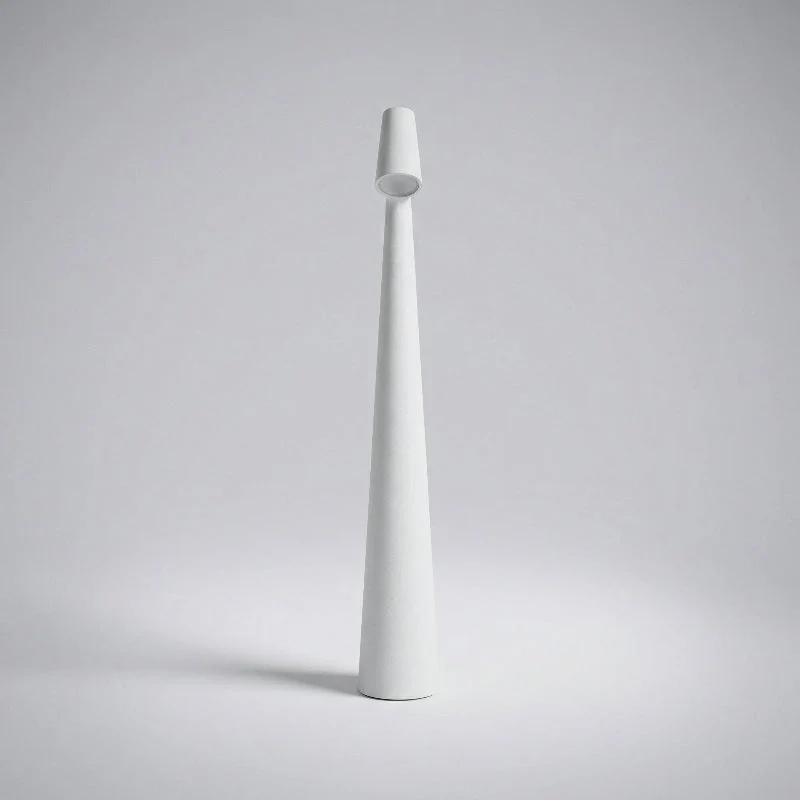 Lampe de table LED portable blanc