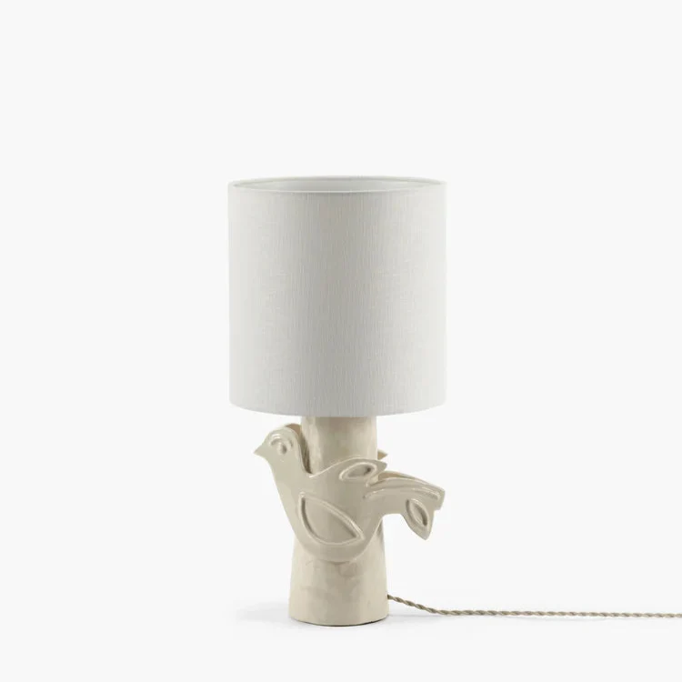 Lampe de table oiseau blanche Paloma de Marie Michielssen - Serax