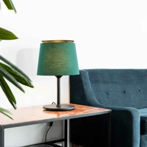 Lampe de table SAVOY noire et verte