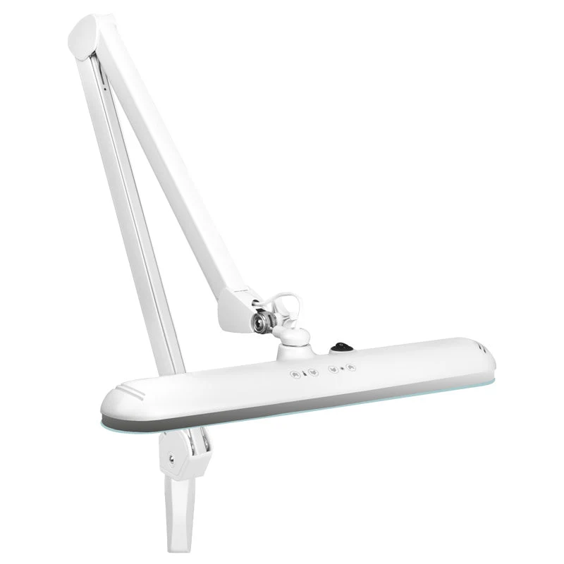 Lampe de travail LED élégante 801-tl avec étau rég. intensité et couleur de lumière blanche