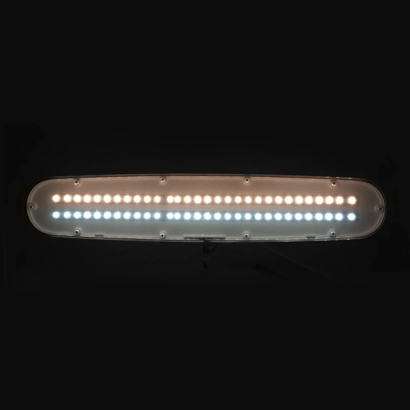 Lampe de travail LED élégante 801-tl avec étau rég. intensité et couleur de lumière blanche
