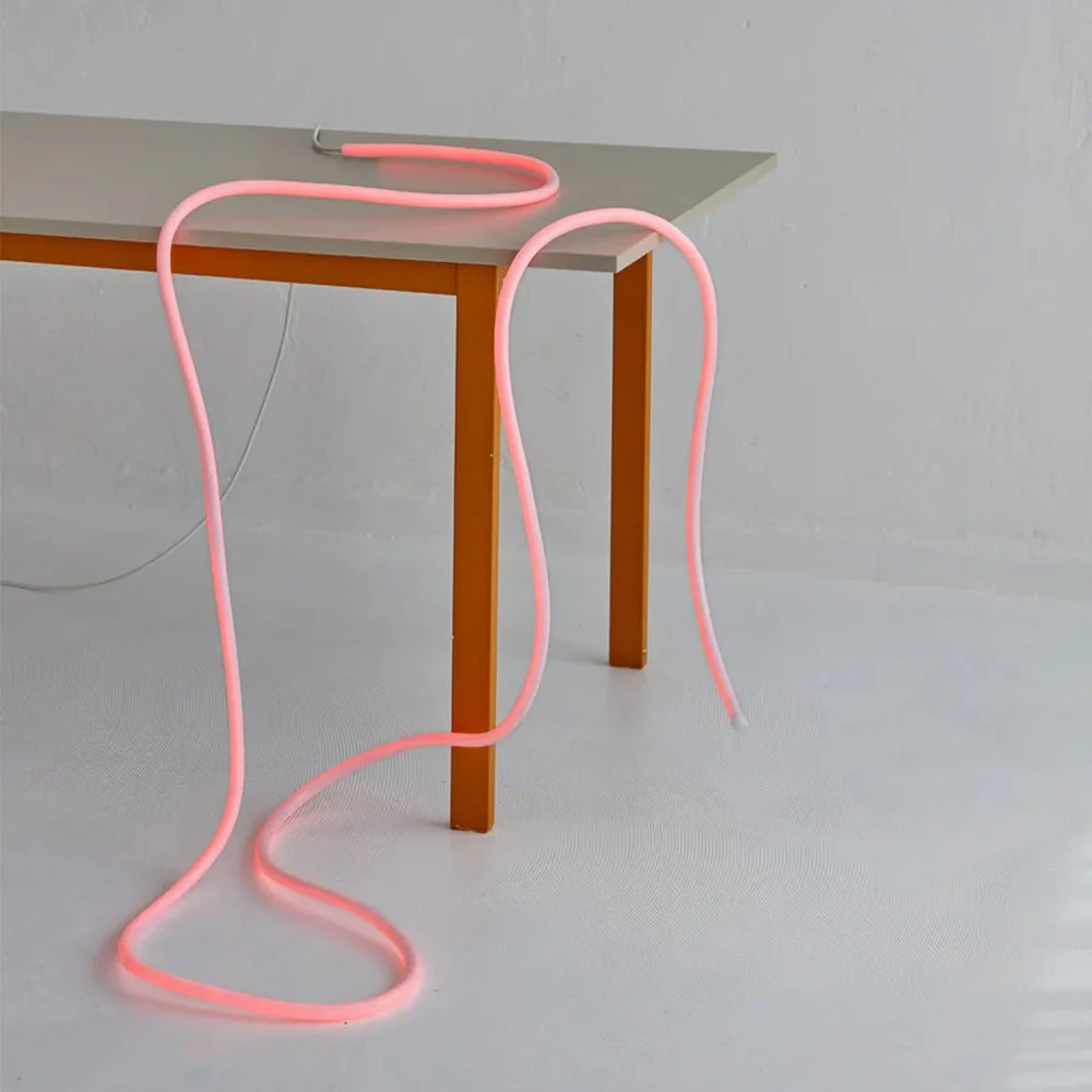 Lampe tube flexible 5 M rouge chaud