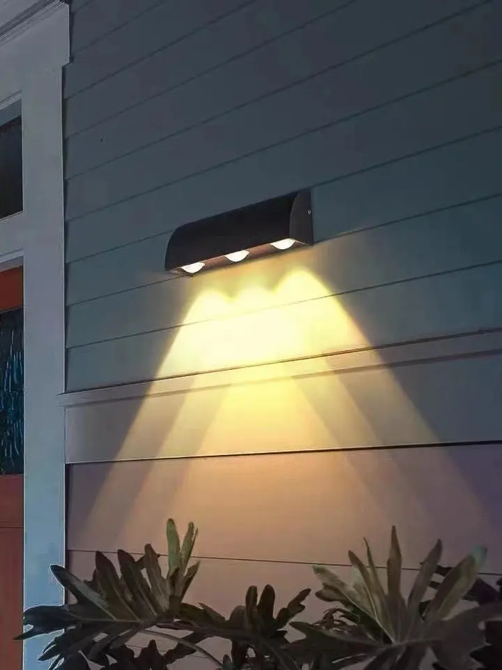 Lampes LED extérieures antiques, murales étanches