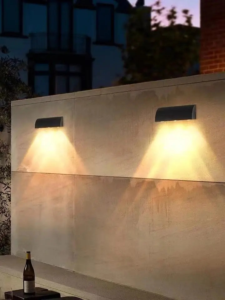 Lampes LED extérieures antiques, murales étanches