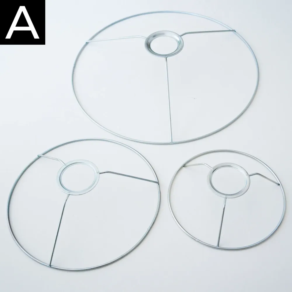 Lampes : Structure / Armature / Écran A
