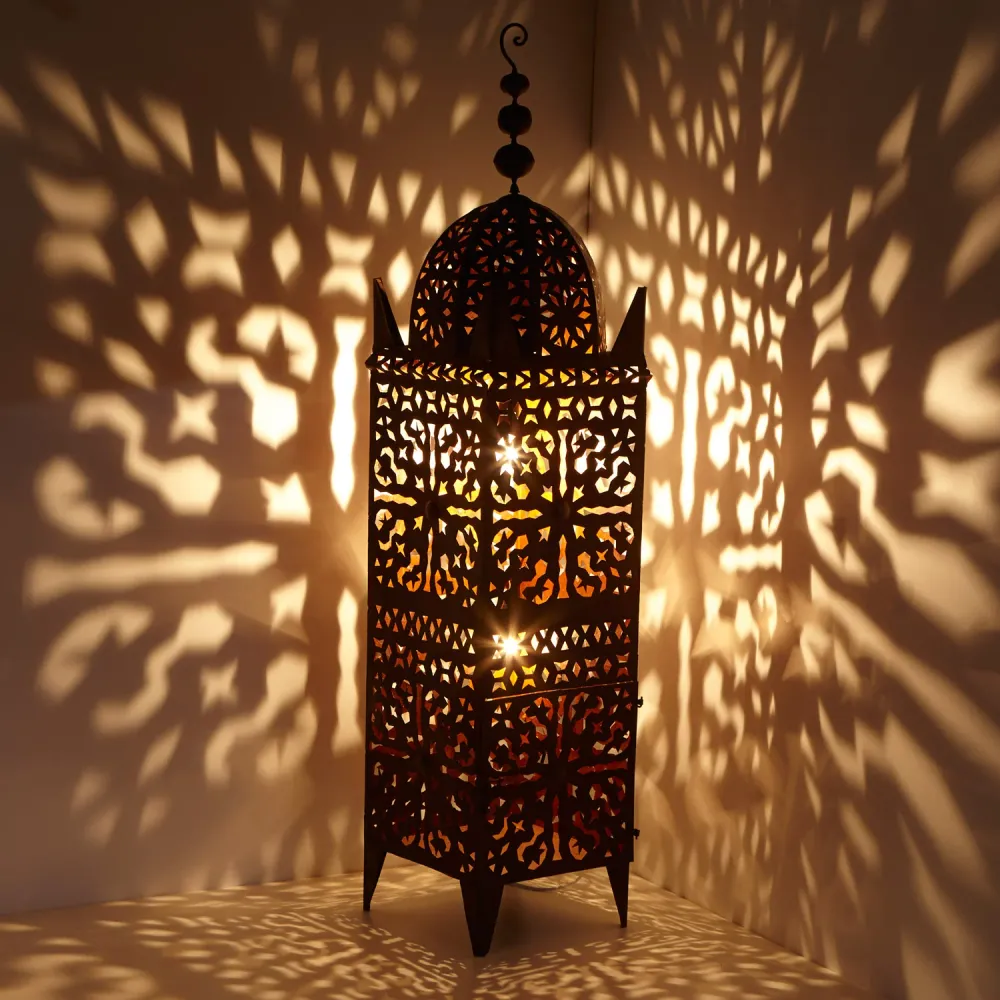 Lanterne marocaine en fer Firyal H136