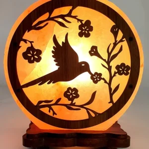 Lampe de Sel Oiseau Seul 5KG L'AURA