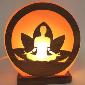 Lampe de Sel Yoga Méditation 5KG L'AURA