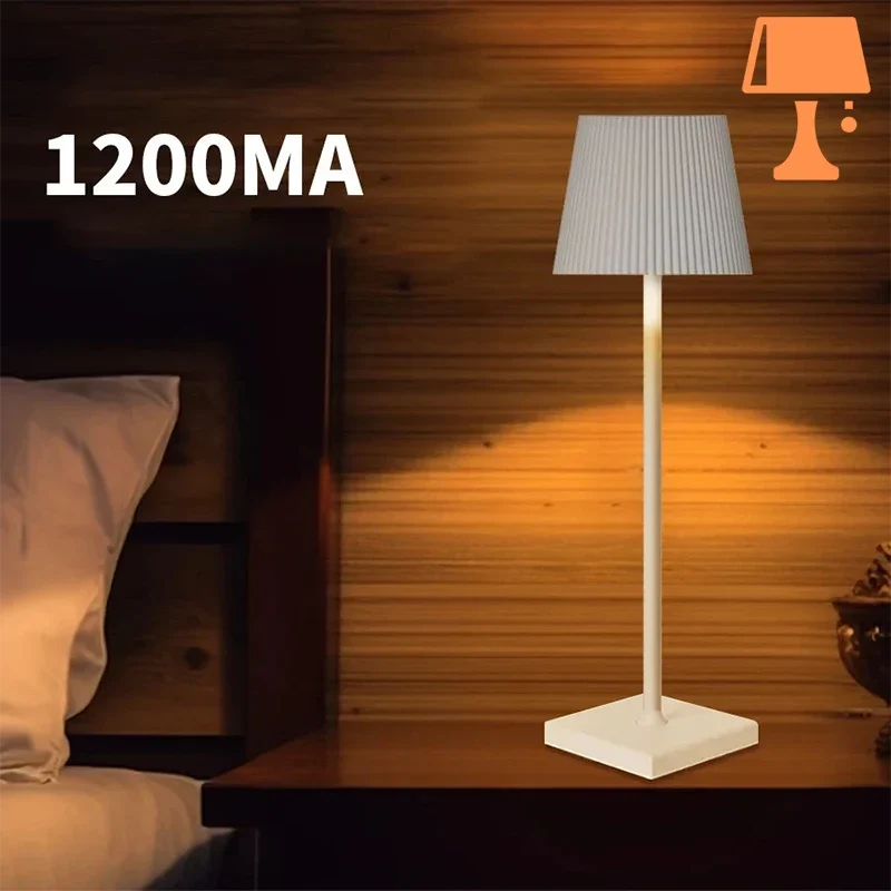 LED Lampe de Chevet Blanche