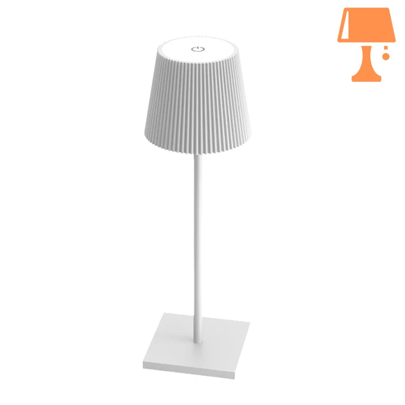 LED Lampe de Chevet Blanche