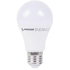 Led lampe E27 A60 9W + dimmable interrupteur