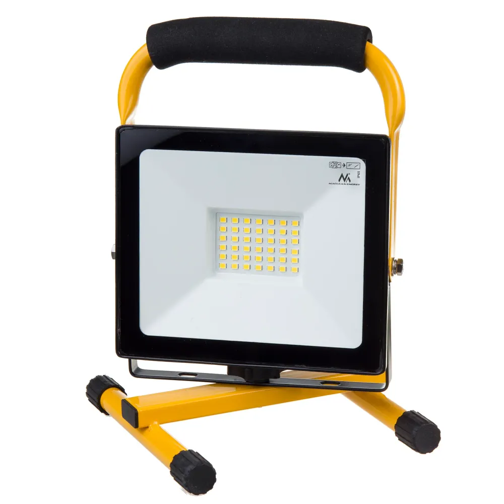 Halogène blanc froid 4000 lm 50 W Maclean MCE550 + support Led4U