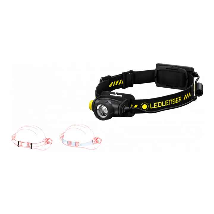 LEDLENSER Lampe frontale à LED H5R Travail 3,7 V 1 800 mAh pour piles accu ( 4000901284 )