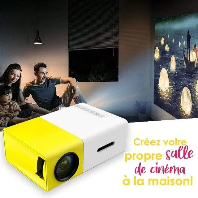 LEDPRO™ : Mini Projecteur Portable LED
