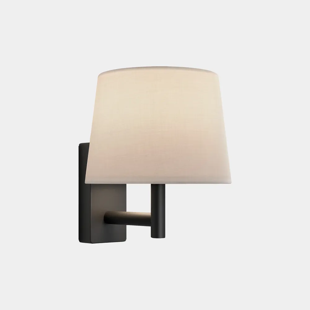 LedsC4 Metrica Shade E27 15 Black Wall Light 791lm without shade 05-8399-05-82