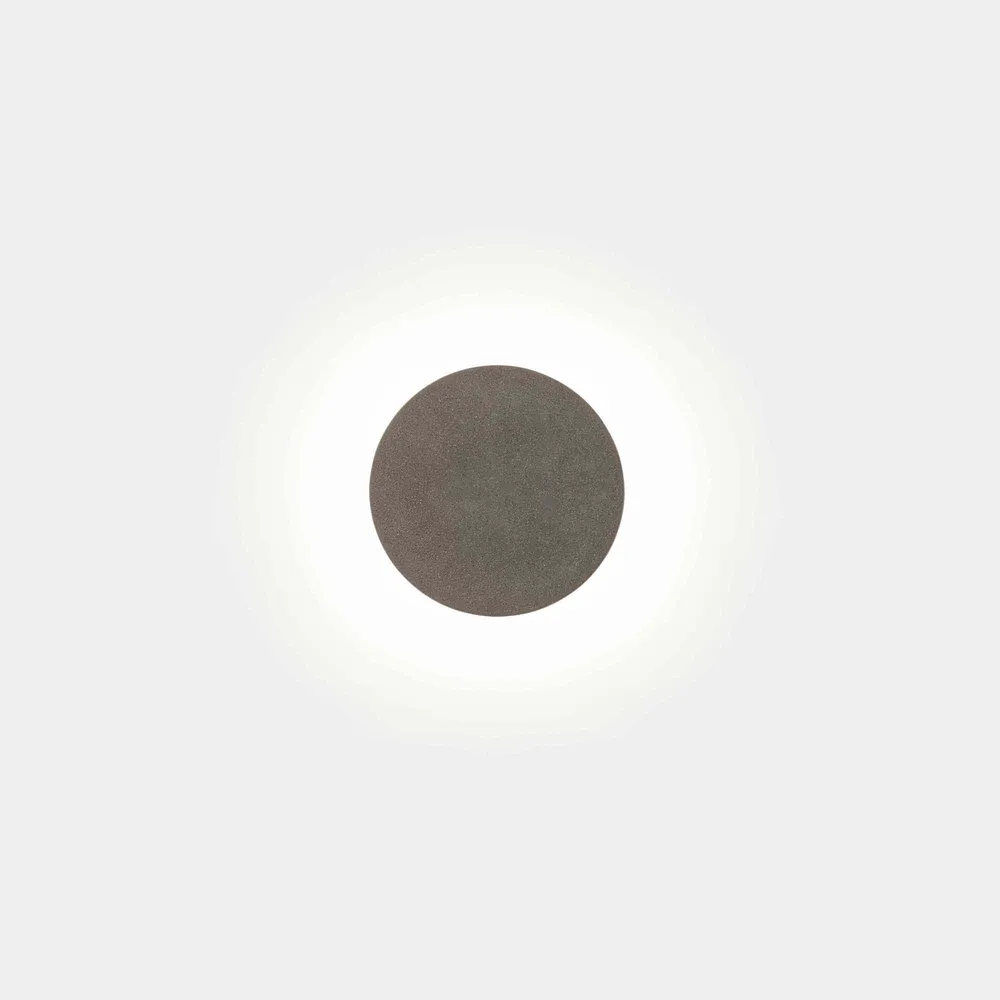 LedsC4 Moal LED warm white cement wall light 05-E087-DC-CL