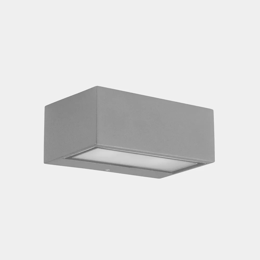 LedsC4 Wall Lamp IP65 Nemesis LED 90*220Mm LED 19.2 Sw 2700-3200-4000K Gray 1816Lm 05-E027-34-EH