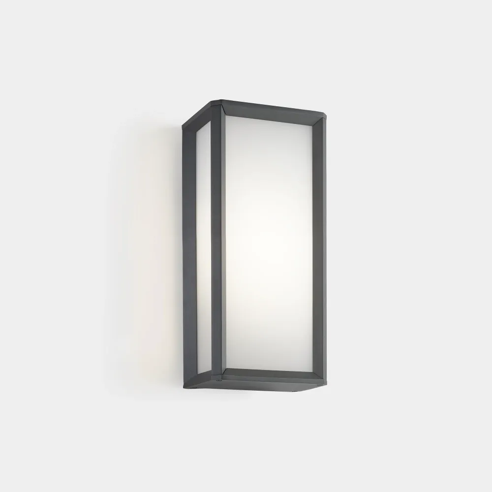 LedsC4 Wall Lamp Skat 35cm urban gray LED 05-E055-Z5-EH
