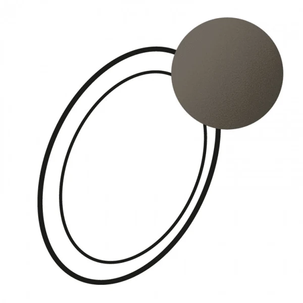 Enjoliveur Céliane pour lampe débrochable autonome Graphite 067968 LEGRAND