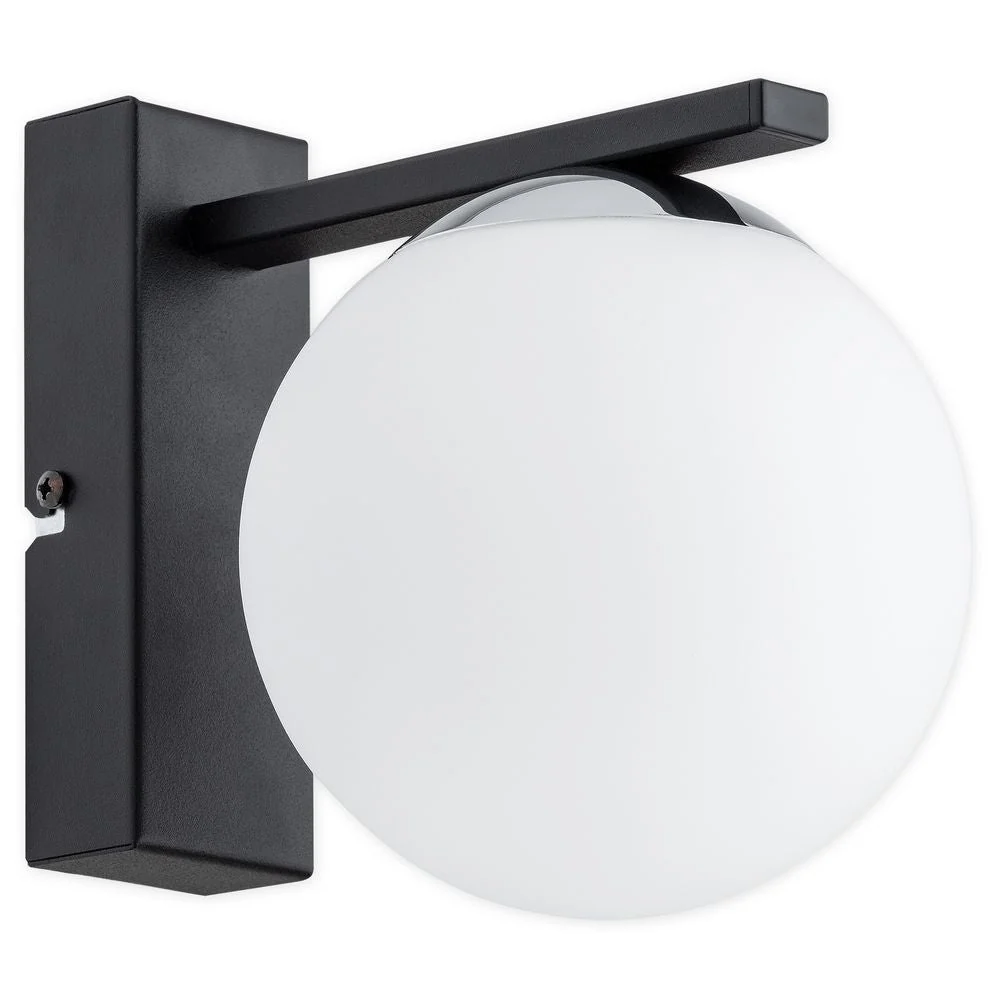 Applique murale Lemir Maya 1xE14 acier Chrome