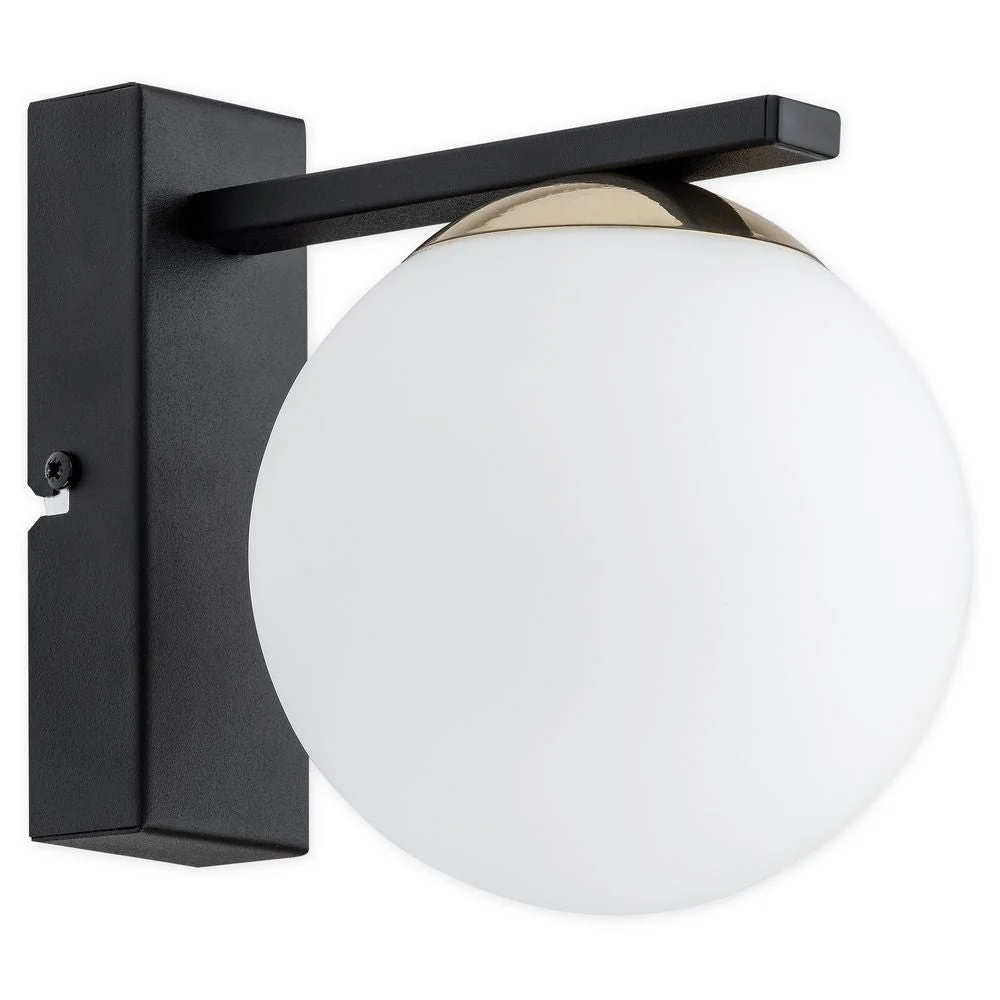 Applique murale Lemir Maya 1xE14 acier Chrome