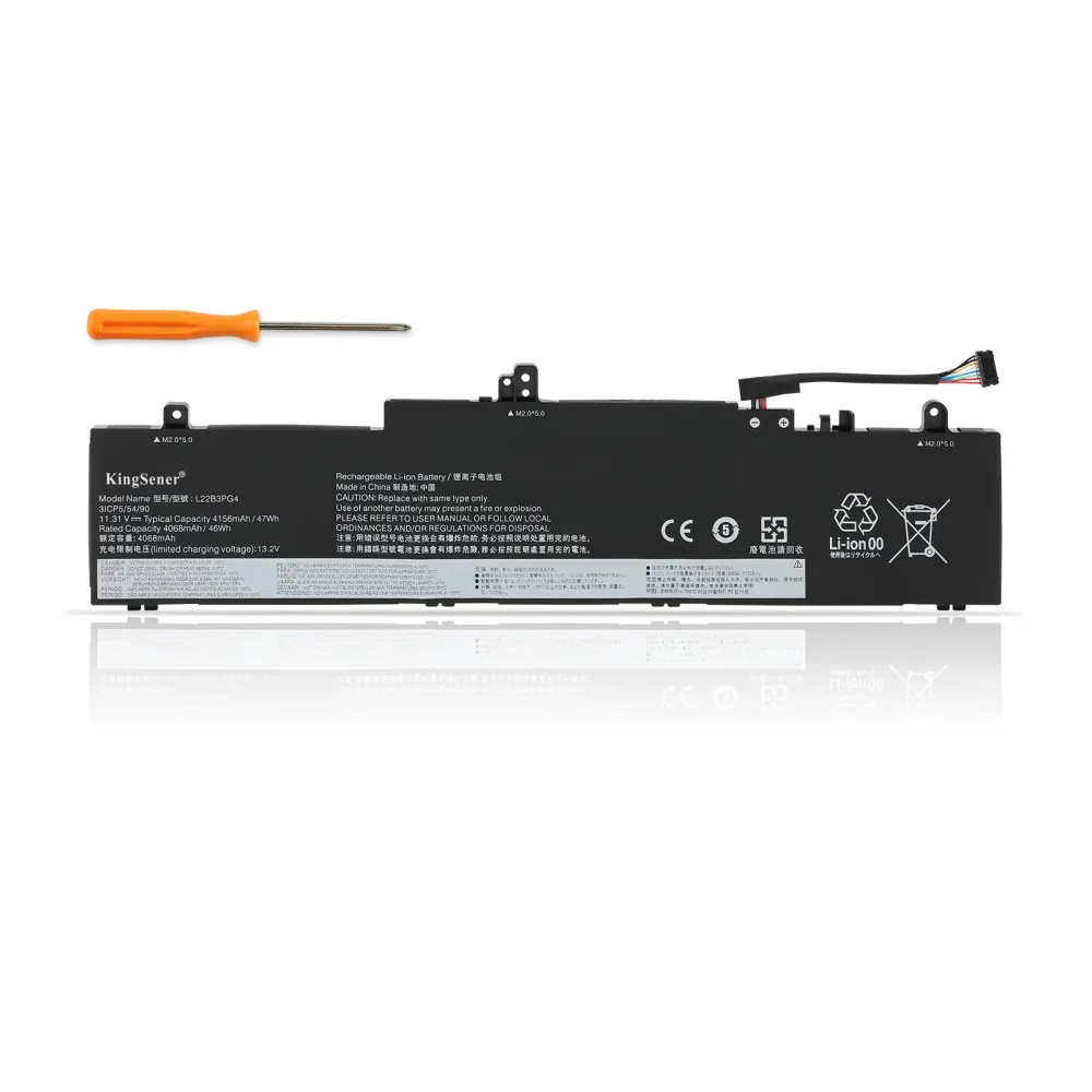L22X3PG4 L22D3PG5 Laptop Battery 47Wh Lenovo ThinkPad E14 Gen 5/6 E16 Gen 1 /2 Series