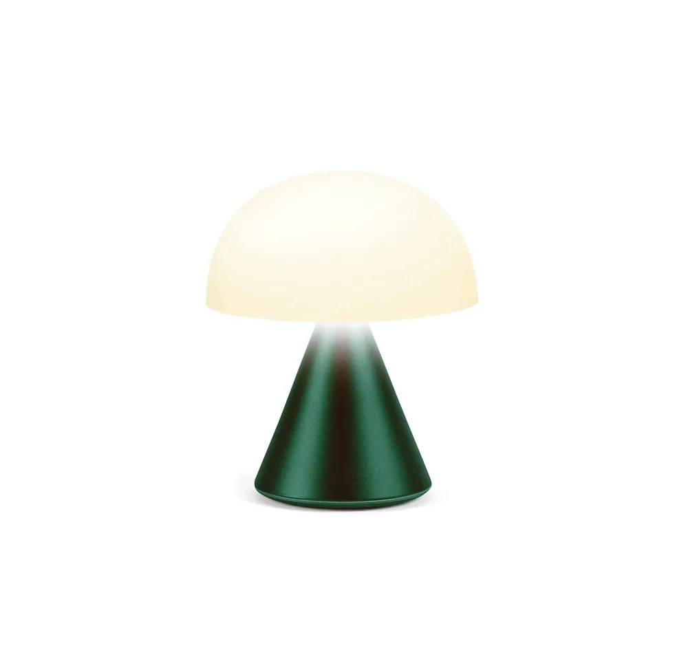 LEXON MINA Mini Lampe Champignon sans fil rechargeable, lampe LED à poser ou de chevet, à variateur d'intensité, jusqu'à 1...