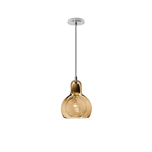 LFsem Moderne Simple Pendentif Lampe En Verre Plafonnier Lampe Fixture Chambre Salle À Manger Bureau Lustre E27 Loft Suspe...