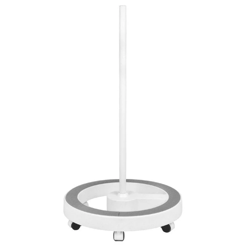 Élégant lampadaire blanc