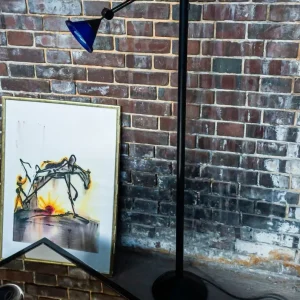 Julien, le lampadaire en métal et verre N°189 LGT