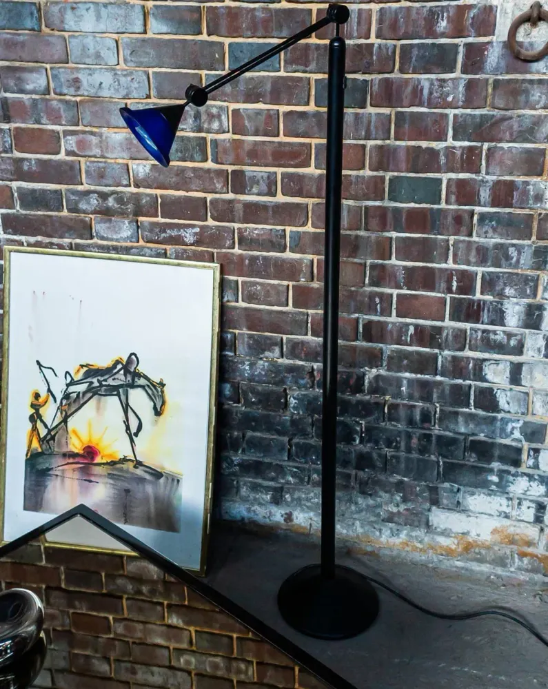 Julien, le lampadaire en métal et verre N°189 LGT