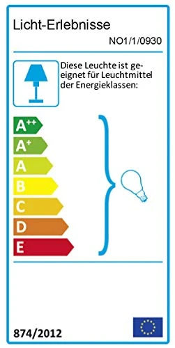 Lampe murale à enfiler Noir uni Métal E27 style loft Liseuse Lampe de Lecture Applique murale Bureau Licht-Erlebnisse