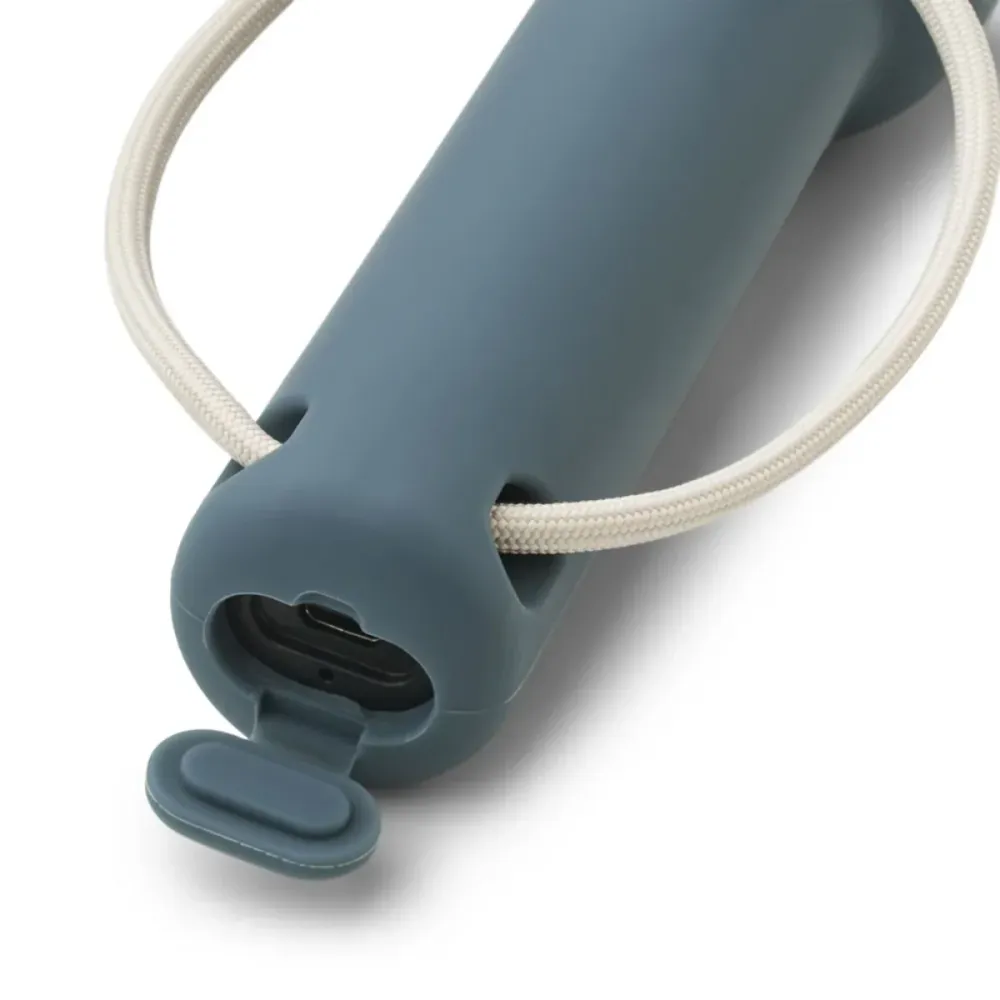 Lampe de poche Gry - Whale Blue/Almond Liewood