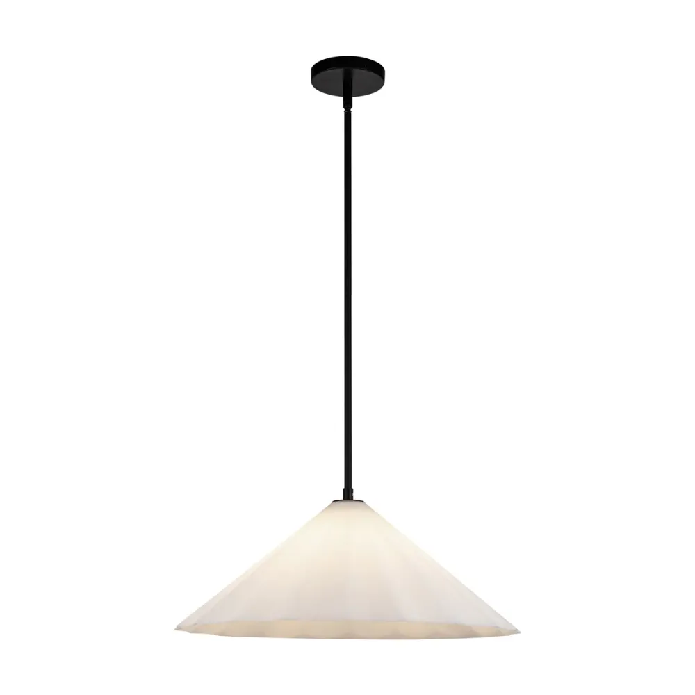 Light & Modern - Lampe suspendu Dianne, 20 po