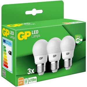 GP LIGHTING Ampoule Blanc chaud E27 5.6 W - 3 pièces (087885-LDB3)