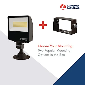 ACUITY/LITHONIA 276ALH PROJ DEL 9/19/34W 3CCT 120/277V BRAS/ETRIER / PC Lithonia Lighting