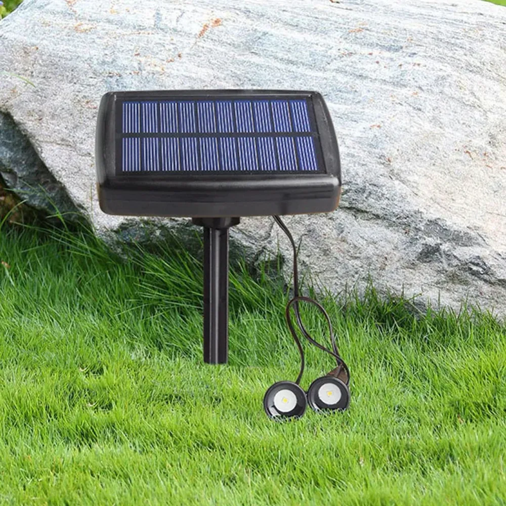 Lot de 10 lampes piquets solaires