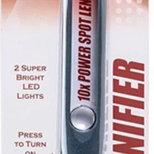 Loupe de lecture horizontale avec 2 leds lumineuses de la marque Carson optical