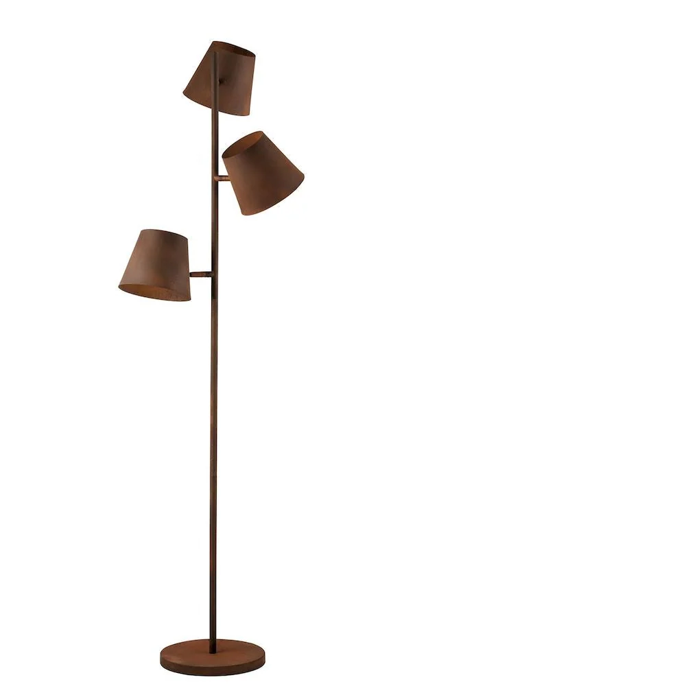 Floor lamp Luce Ambiente e Design COLT Metal E27 Grey
