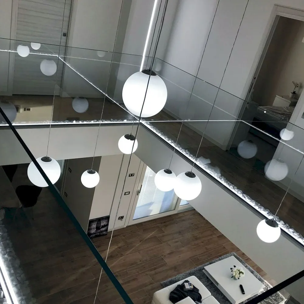Pendant lamp Luce Ambiente e Design CITY metal E27