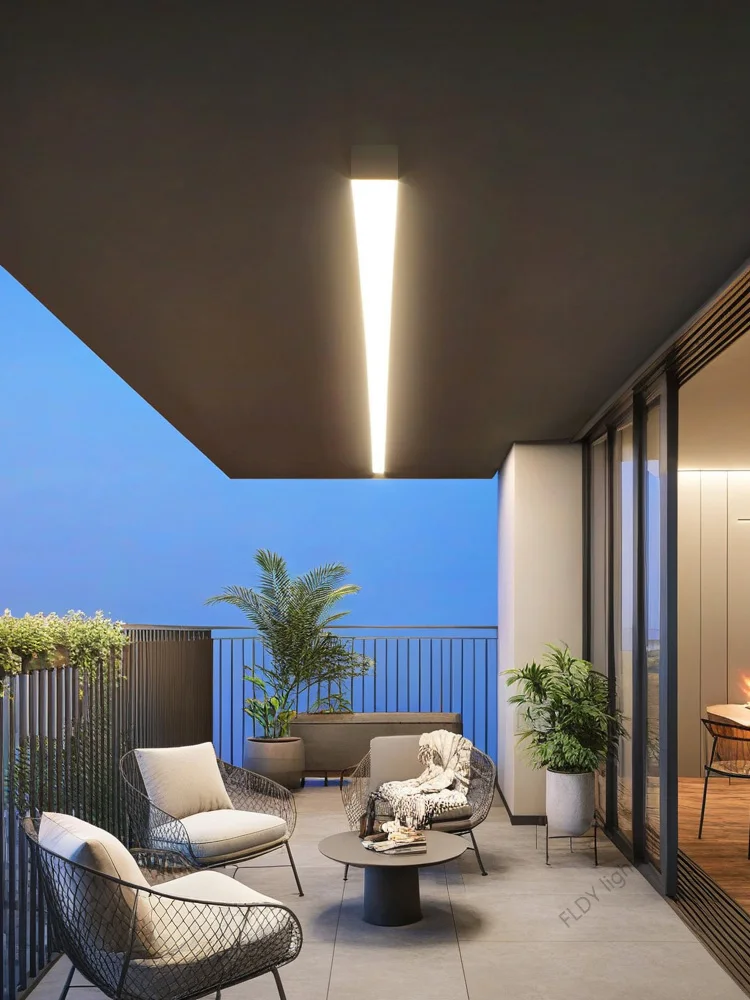 applique murale led moderne étanche pour extérieur jardin Blanc Lumeers_marketplace