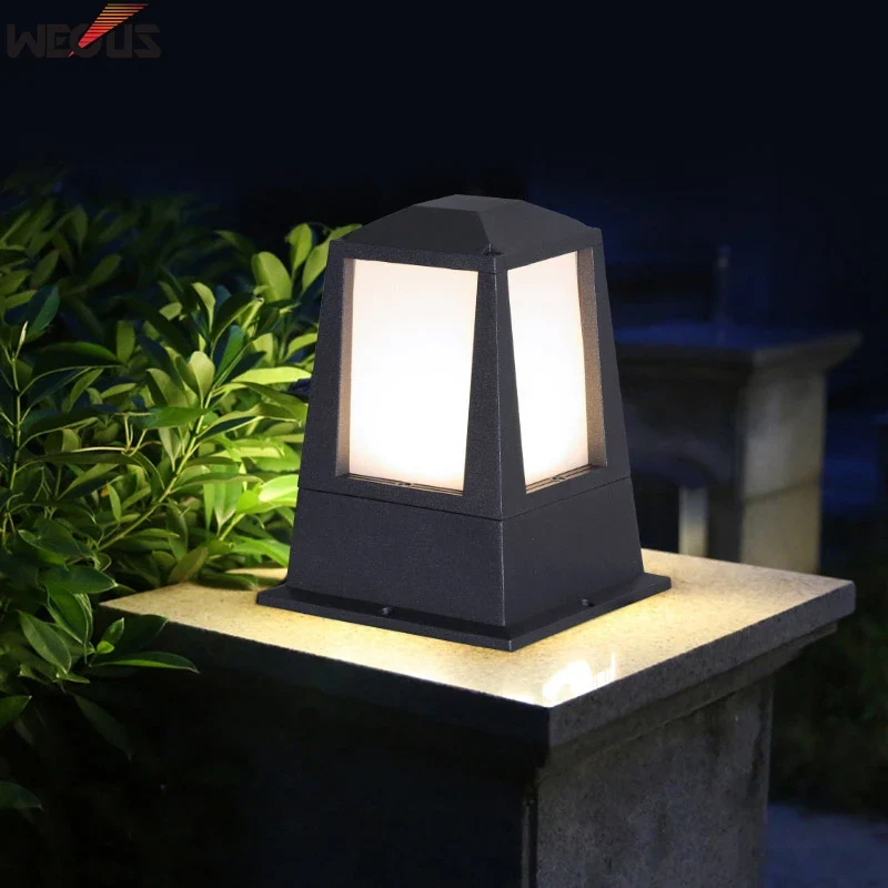lampadaire colonne étanche pour éclairage extérieur jardin Pc Lumeers_marketplace