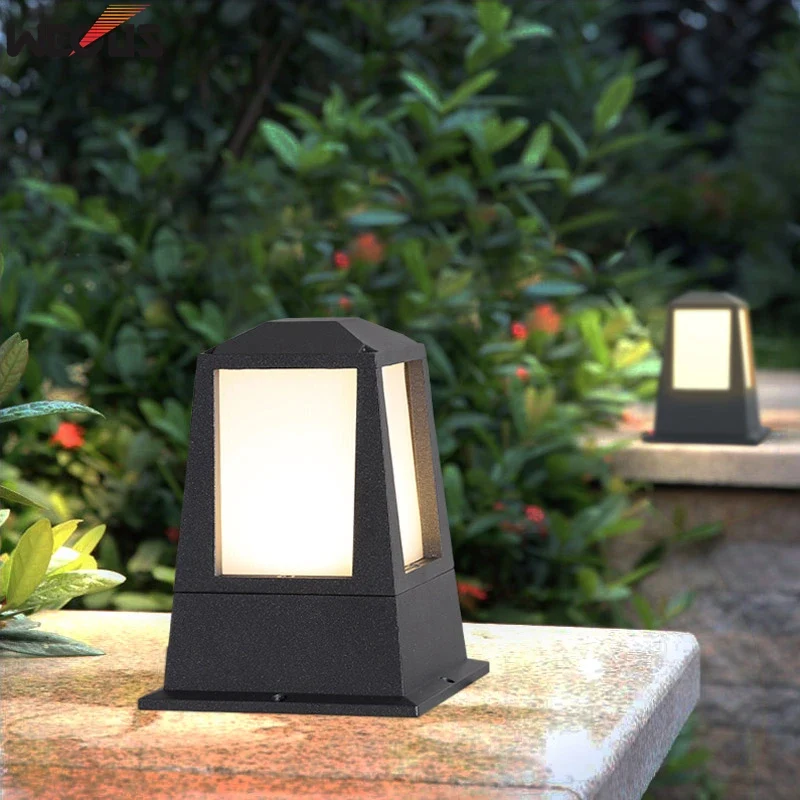 lampadaire colonne étanche pour éclairage extérieur jardin Pc Lumeers_marketplace