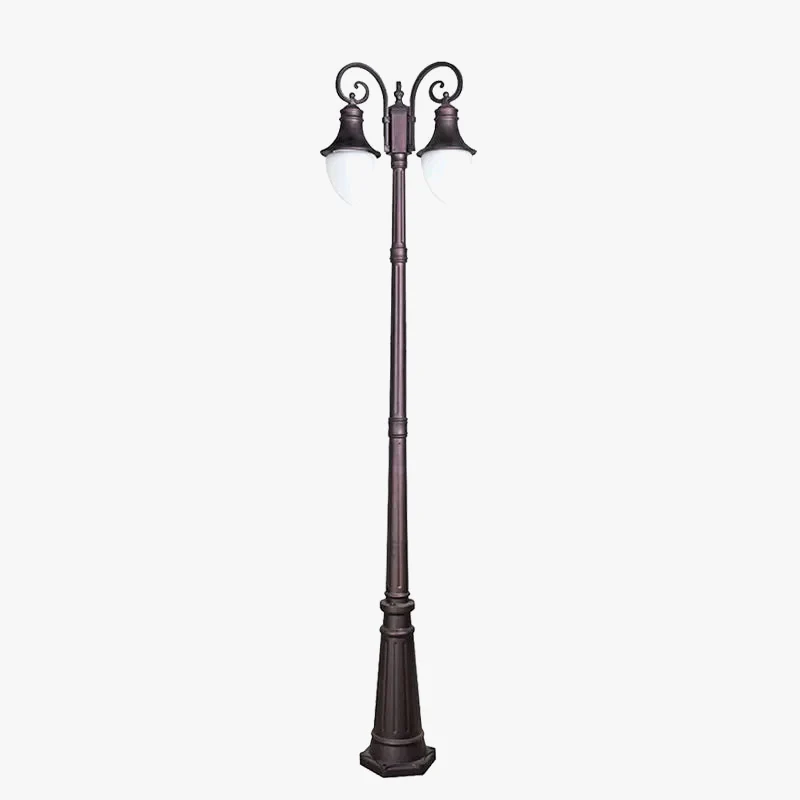 lampadaire extérieur rétro étanche style européen pour jardin Lumeers_marketplace