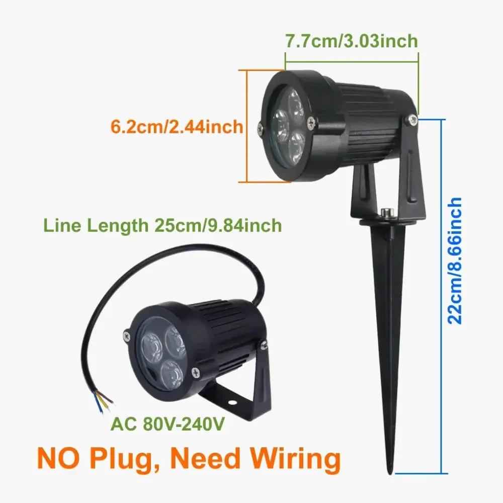 lampe led d'extérieur pour jardin terrasse et sentier Lumeers_marketplace