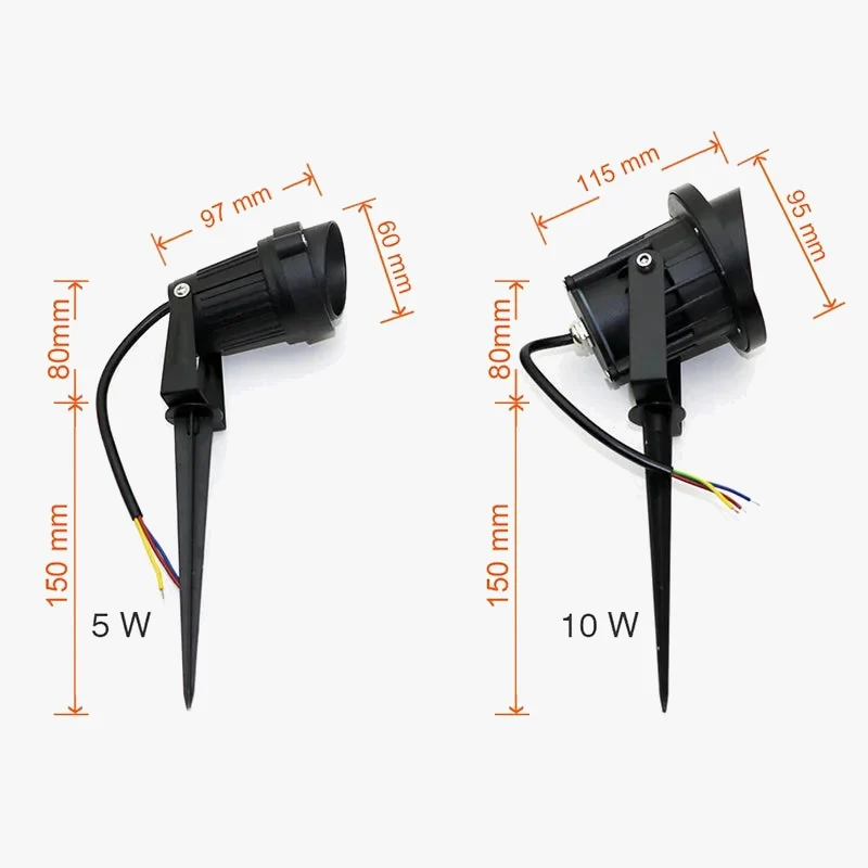 lampe led pour éclairage extérieur projecteur étanche design moderne 5w Lumeers_marketplace
