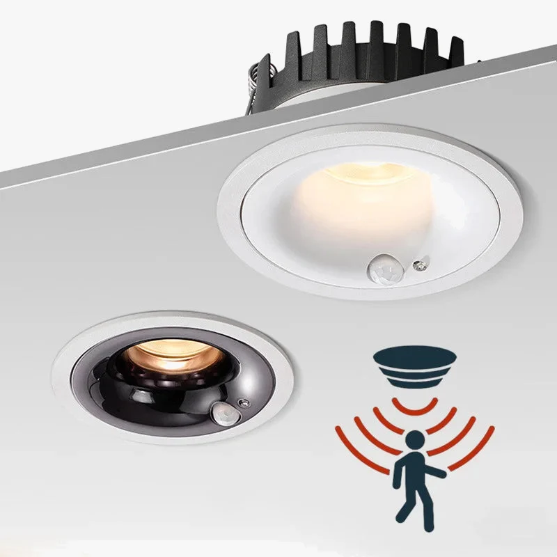 spot encastré avec détecteur de mouvement infrarouge éclairage pratique Lumeers_marketplace